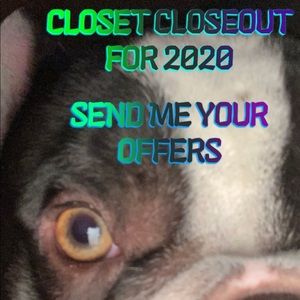 Ready to Clean out Closet for 2021. Offer & Bundle